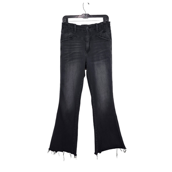 Kancan Women's Cotton Blend High Rise Flare Jeans - 30 - Picture 1 of 8